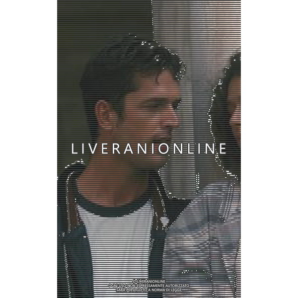 DIAP-RETROSPETTIVA RUPERT EVERETT ATTORE NELLA FOTO RUPERT EVERETT CON VALERIA GOLINO A VENEZIA NELL\'ANNO 1987 AG ALDO LIVERANI SAS
