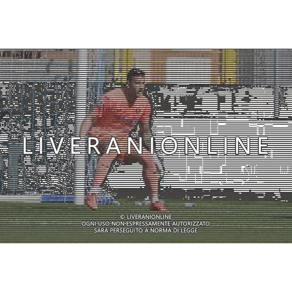 Lorenzo Montipo’ of Hellas Verona FC during Como 1907 FC vs Hellas Verona FC, 6° Serie A Enilive 2024-25 game at G. Sinigaglia stadium in Como (CO), Italy, on September 29, 2024. (Photo by Davide Casentini)/ AGENZIA ALDO LIVERANI SAS