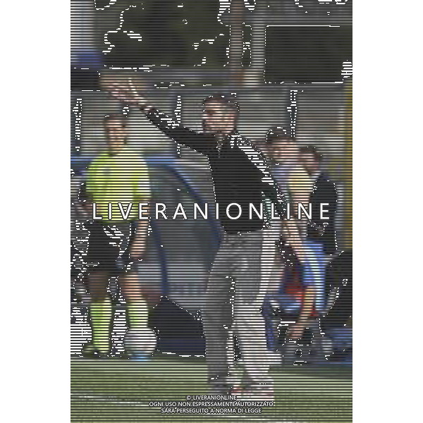 Cesc Fabregas Head Coach of Como 1907 gestures during Como 1907 FC vs Hellas Verona FC, 6° Serie A Enilive 2024-25 game at G. Sinigaglia stadium in Como (CO), Italy, on September 29, 2024. (Photo by Davide Casentini)/ AGENZIA ALDO LIVERANI SAS