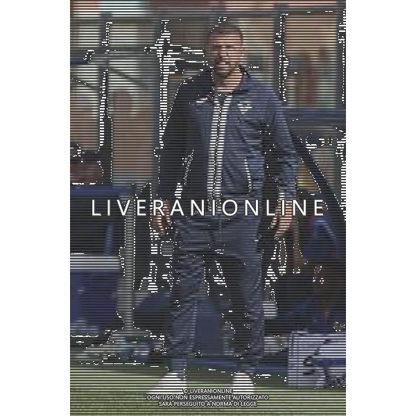 Paolo Zanetti Head Coach of Hellas Verona FC during Como 1907 FC vs Hellas Verona FC, 6° Serie A Enilive 2024-25 game at G. Sinigaglia stadium in Como (CO), Italy, on September 29, 2024. (Photo by Davide Casentini)/ AGENZIA ALDO LIVERANI SAS