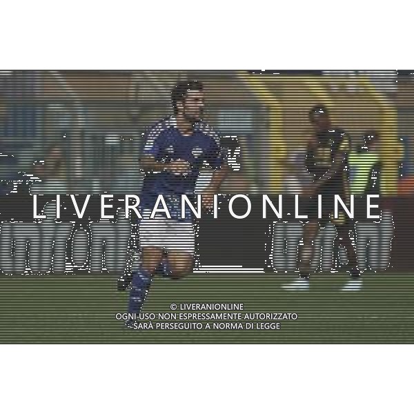 Patrick Cutrone of Como 1907 celebrates after scoring during Como 1907 FC vs Hellas Verona FC, 6° Serie A Enilive 2024-25 game at G. Sinigaglia stadium in Como (CO), Italy, on September 29, 2024. (Photo by Davide Casentini)/ AGENZIA ALDO LIVERANI SAS