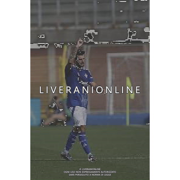 Patrick Cutrone of Como 1907 celebrates after scoring during Como 1907 FC vs Hellas Verona FC, 6° Serie A Enilive 2024-25 game at G. Sinigaglia stadium in Como (CO), Italy, on September 29, 2024. (Photo by Davide Casentini)/ AGENZIA ALDO LIVERANI SAS