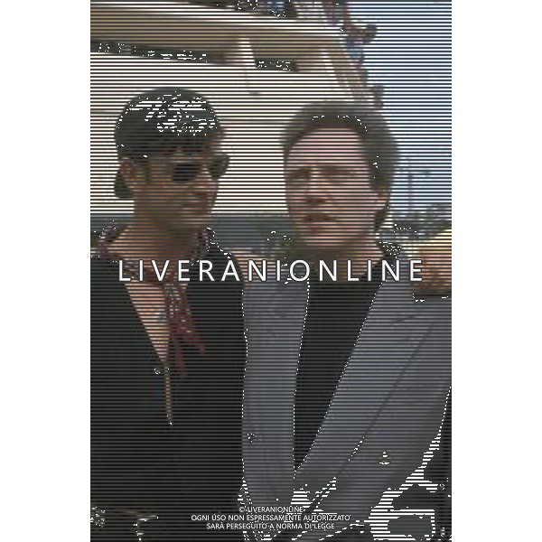 DIAP-RETROSPETTIVA RUPERT EVERETT ATTORE NELLA FOTO RUPERT EVERETT A CANNES NELL\'ANNO 1990 AG ALDO LIVERANI SAS