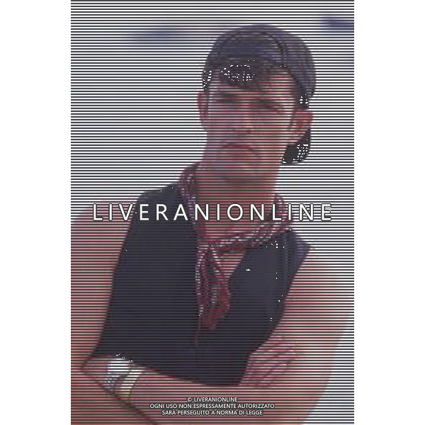DIAP-RETROSPETTIVA RUPERT EVERETT ATTORE NELLA FOTO RUPERT EVERETT A CANNES NELL\'ANNO 1990 AG ALDO LIVERANI SAS 