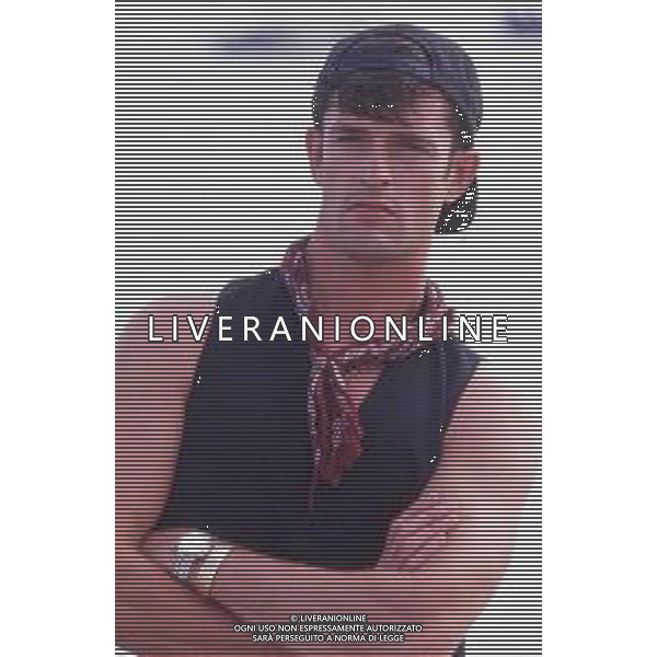 DIAP-RETROSPETTIVA RUPERT EVERETT ATTORE NELLA FOTO RUPERT EVERETT A CANNES NELL\'ANNO 1990 AG ALDO LIVERANI SAS 