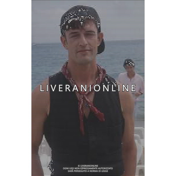 DIAP-RETROSPETTIVA RUPERT EVERETT ATTORE NELLA FOTO RUPERT EVERETT A CANNES NELL\'ANNO 1990 AG ALDO LIVERANI SAS 
