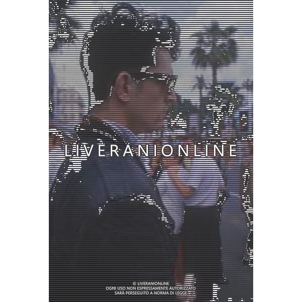 DIAP-RETROSPETTIVA RUPERT EVERETT ATTORE NELLA FOTO RUPERT EVERETT A CANNES NELL\'ANNO 1990 AG ALDO LIVERANI SAS