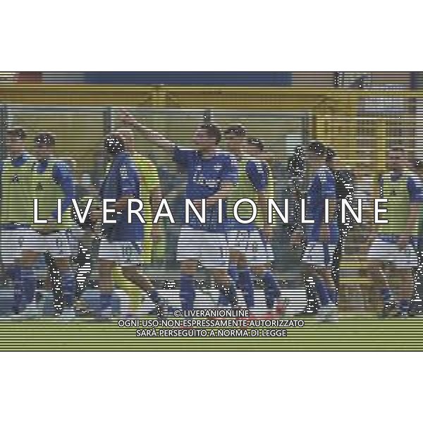Andrea Belotti of Como 1907 celebrates after scoring during Como 1907 FC vs Hellas Verona FC, 6° Serie A Enilive 2024-25 game at G. Sinigaglia stadium in Como (CO), Italy, on September 29, 2024. (Photo by Davide Casentini)/ AGENZIA ALDO LIVERANI SAS