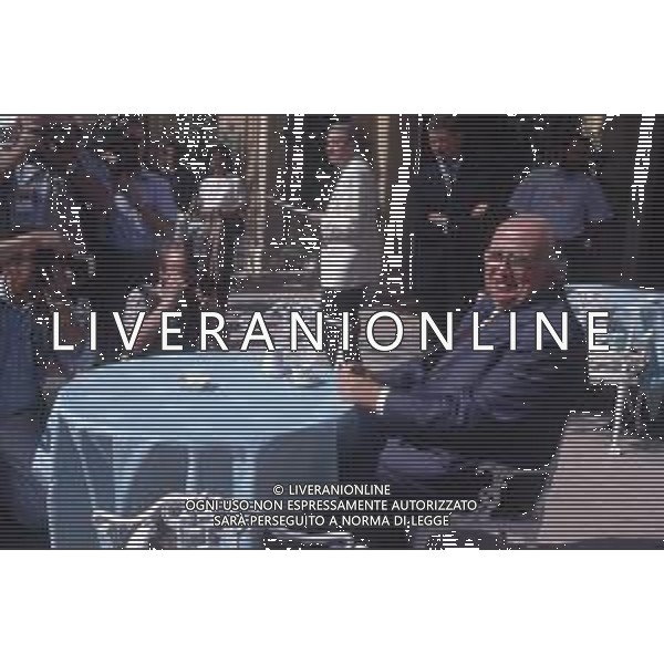 DIAP-RETROSPETTIVA GIOVANNI SPADOLINI POLITICO NELLA FOTO GIOVANNI SPADOLINI A VENEZIA NELL\'ANNO 1990 AG ALDO LIVERANI SAS