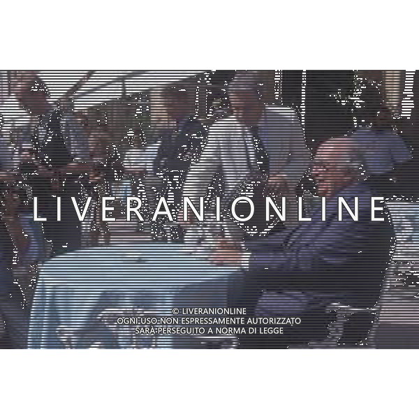 DIAP-RETROSPETTIVA GIOVANNI SPADOLINI POLITICO NELLA FOTO GIOVANNI SPADOLINI A VENEZIA NELL\'ANNO 1990 AG ALDO LIVERANI SAS