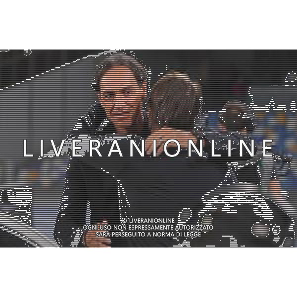 Napoli - Monza Campionato Calcio Serie A 29.09.2024 Nella foto: Alessandro Nesta, Antonio Conte Foto Mosca - AGENZIA ALDO LIVERANI SAS