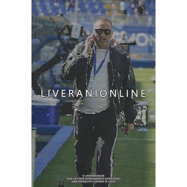 Maurizio Setti Chairman of Hellas Verona FC during Como 1907 FC vs Hellas Verona FC, 6° Serie A Enilive 2024-25 game at G. Sinigaglia stadium in Como (CO), Italy, on September 29, 2024. (Photo by Davide Casentini)/AGENZIA ALDO LIVERANI SAS
