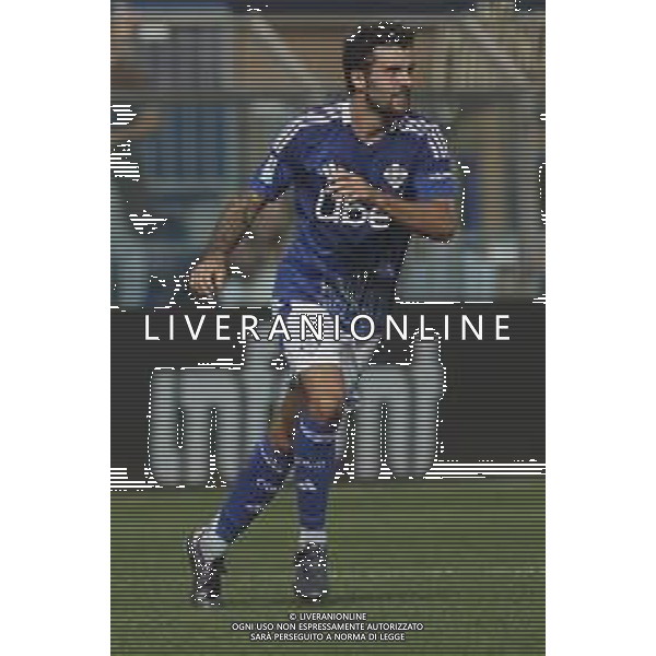 Patrick Cutrone of Como 1907 celebrates after scoring during Como 1907 FC vs Hellas Verona FC, 6° Serie A Enilive 2024-25 game at G. Sinigaglia stadium in Como (CO), Italy, on September 29, 2024. (Photo by Davide Casentini)/AGENZIA ALDO LIVERANI SAS