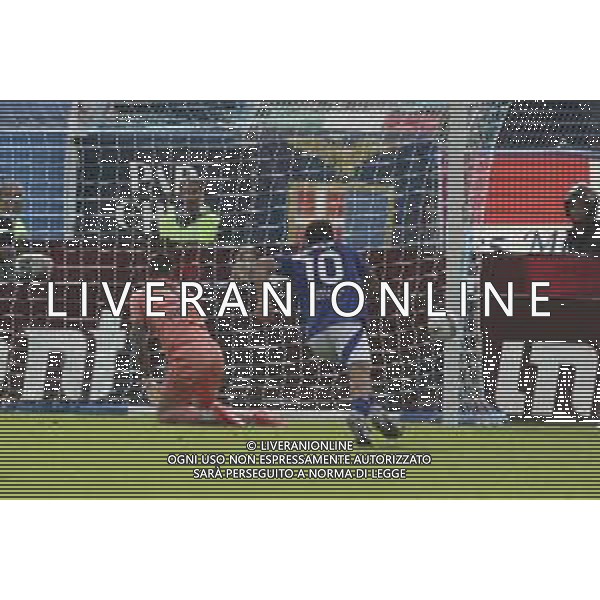 Patrick Cutrone of Como 1907 scores a second goal during Como 1907 FC vs Hellas Verona FC, 6° Serie A Enilive 2024-25 game at G. Sinigaglia stadium in Como (CO), Italy, on September 29, 2024. (Photo by Davide Casentini)/AGENZIA ALDO LIVERANI SAS