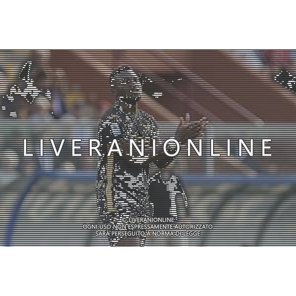 Daniel Mosquera of Hellas Verona FC expresses disappointment during Como 1907 FC vs Hellas Verona FC, 6° Serie A Enilive 2024-25 game at G. Sinigaglia stadium in Como (CO), Italy, on September 29, 2024. (Photo by Davide Casentini)/AGENZIA ALDO LIVERANI SAS