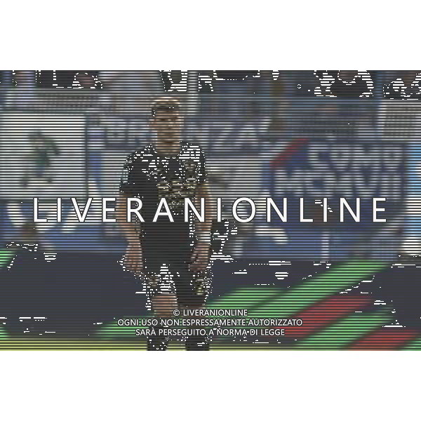 Giangiacomo Magnani of Hellas Verona FC looks during Como 1907 FC vs Hellas Verona FC, 6° Serie A Enilive 2024-25 game at G. Sinigaglia stadium in Como (CO), Italy, on September 29, 2024. (Photo by Davide Casentini)/AGENZIA ALDO LIVERANI SAS