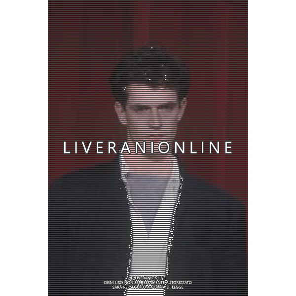 DIAP-RETROSPETTIVA RUPERT EVERETT ATTORE NELLA FOTO RUPERT EVERETT A CANNES NELL\'ANNO 1984 AG ALDO LIVERANI SAS