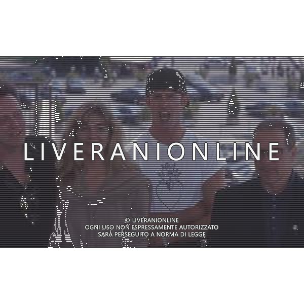DIAP-RETROSPETTIVA RUPERT EVERETT ATTORE NELLA FOTO RUPERT EVERETT CON NATASHA RICHARDSON CHRISTOPHER WALKEN E PAUL SCHRADER A CANNES NELL\'ANNO 1990 AG ALDO LIVERANI SAS