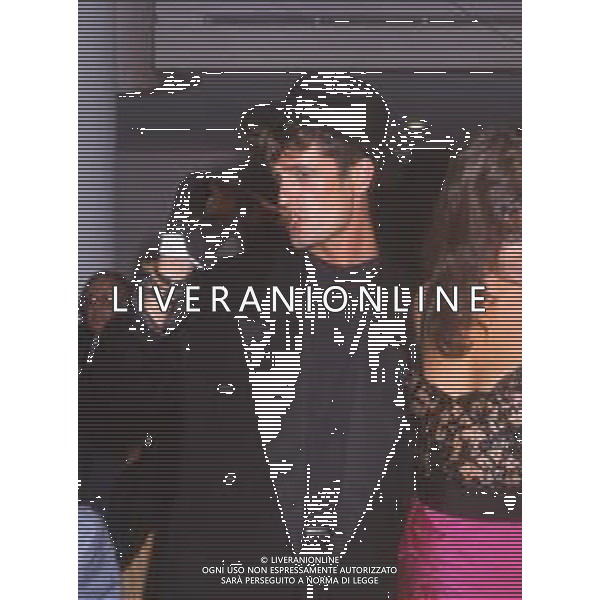 DIAP-RETROSPETTIVA RUPERT EVERETT ATTORE NELLA FOTO RUPERT EVERETT CON ANNBEL BROOKS A VENEZIA NELL\'ANNO 1987 AG ALDO LIVERANI SAS