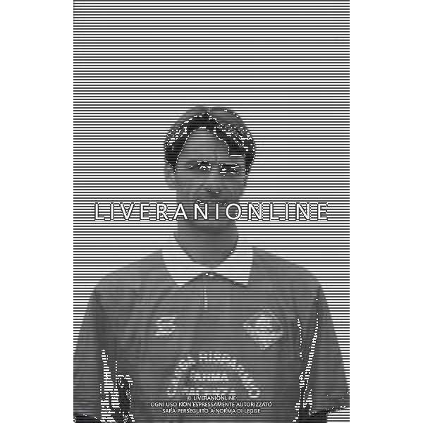 NEG-RETROSPETTIVA MACCOPPI STEFANO CALCIATORE NELLA FOTO MACCOPPI STEFANO CON LA MAGLIA DEL PIACENZA CALCIO AG ALDO LIVERANI SAS