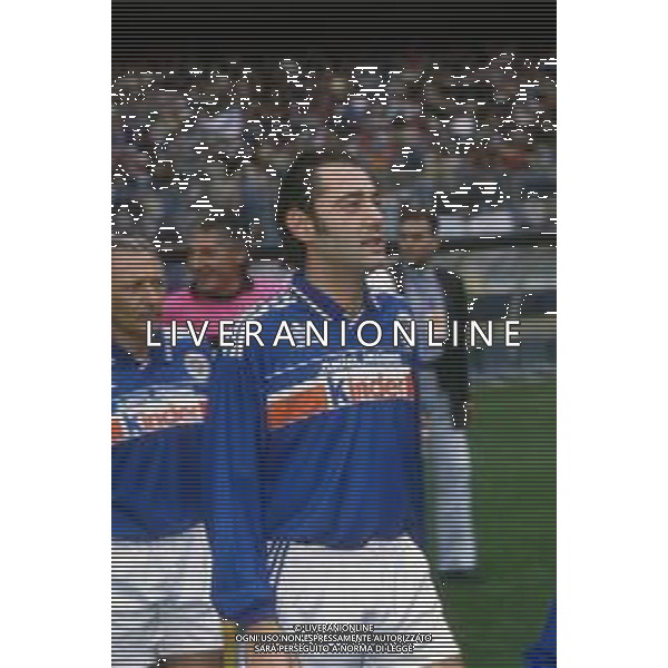 DIAP-RETROSPETTIVA LUCA CARBONI CANTANTE NELLA FOTO LUCA CARBONI CON LA NAZIONALE CANTANTI NELL\'ANNO 1992 AG ALDO LIVERANI SAS