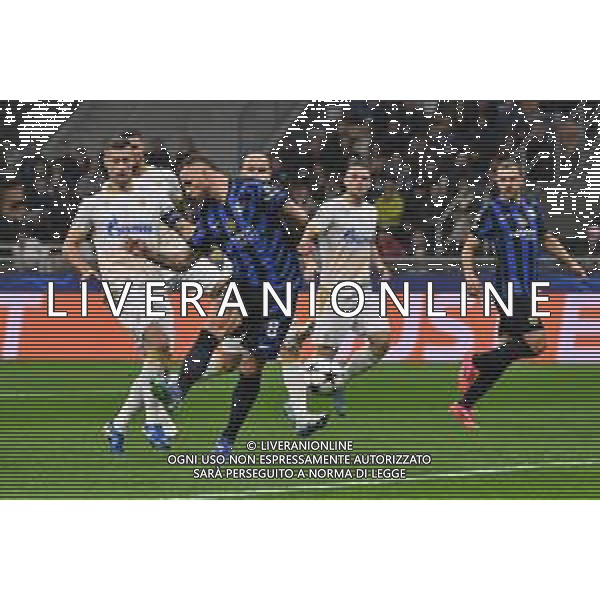 Inter vs Stella Rossa nella foto Marko Arnautovic (Inter) segna il gol dell\'1 a 0 ma la rete viene annullata per fuorigioco Milano 01-10-2024 Stadio Giuseppe Meazza - San Siro UEFA Champions League fase a girone unico - 2a giornata foto Roberto Garavaglia/Agenzia Aldo Liverani sas/AGENZIA ALDO LIVERANI SAS