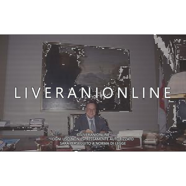 DIAP-RETROSPETTIVA MARCO FORMENTINI POLITICO NELLA FOTO MARCO FORMENTINI INSEDIAMENTO A PALAZZO MARINO PER LA VITTORIA DA NUOVO SINDACO DI MILANO ANNO 1993 FOTO CONTROLUCE-AG ALDO LIVERANI SAS