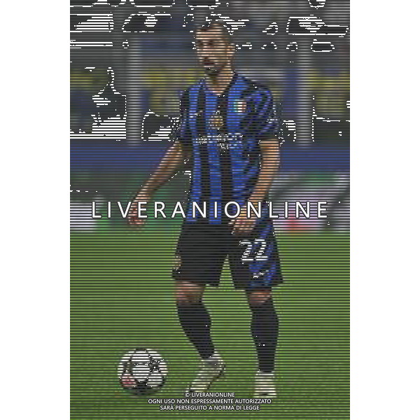 Inter vs Stella Rossa nella foto Henrikh Mkhitaryan (Inter) Milano 01-10-2024 Stadio Giuseppe Meazza - San Siro UEFA Champions League fase a girone unico - 2a giornata foto Roberto Garavaglia/Agenzia Aldo Liverani sas/AGENZIA ALDO LIVERANI SAS