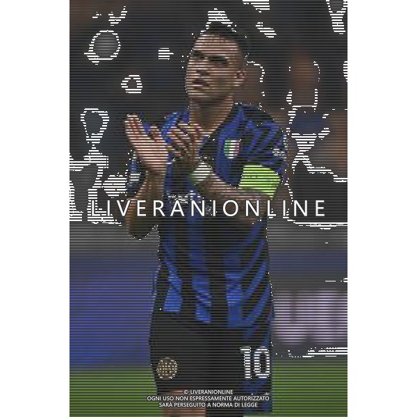 Inter vs Stella Rossa nella foto Lautaro Martinez (Inter) Milano 01-10-2024 Stadio Giuseppe Meazza - San Siro UEFA Champions League fase a girone unico - 2a giornata foto Roberto Garavaglia/Agenzia Aldo Liverani sas/AGENZIA ALDO LIVERANI SAS