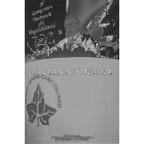 Neg- RETROSPETTIVA GIOVANNI SPADOLINI POLITICO NELLA FOTO GIOVANNI SPADOLINI AL 36mo CONGRESSO NAZIONALE DEI REPUBBLICANI NELL’ANNO 1987 AG ALDO LIVERANI SAS