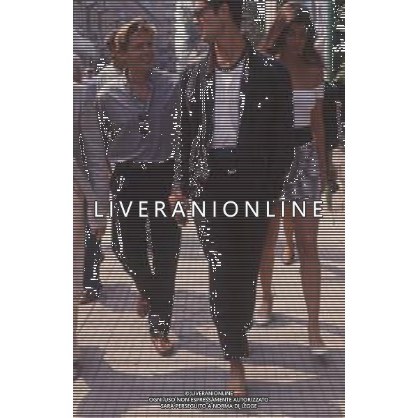 DIAP-RETROSPETTIVA RUPERT EVERETT ATTORE NELLA FOTO RUPERT EVERETT A VENEZIA NELL\'ANNO 1987 AG ALDO LIVERANI SAS