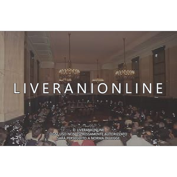 DIAP-RETROSPETTIVA MARCO FORMENTINI POLITICO NELLA FOTO MARCO FORMENTINI AL PRIMO CONSIGLIO COMUNALE NELL\'ANNO 1993 AG CONTROLUCE-AG ALDO LIVERANI SAS