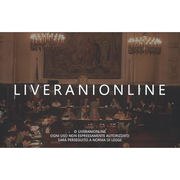 DIAP-RETROSPETTIVA MARCO FORMENTINI POLITICO NELLA FOTO MARCO FORMENTINI AL PRIMO CONSIGLIO COMUNALE NELL\'ANNO 1993 AG CONTROLUCE-AG ALDO LIVERANI SAS