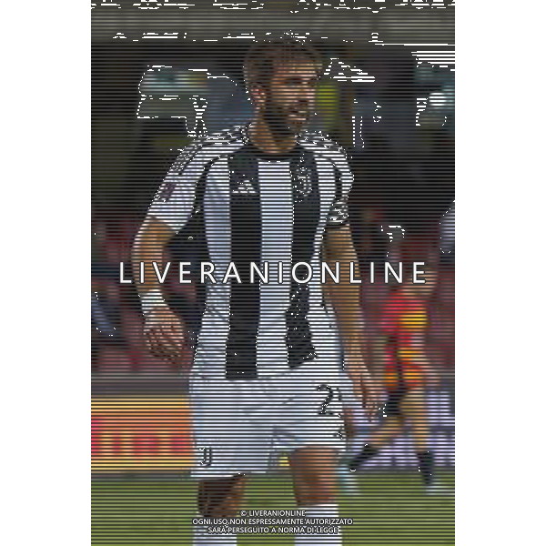 TVEM September 30, 2024 Monopoli, Italy - Benevento vs Juventus Next Gen - Italian soccer serie C 2024/25 - Ciro Vigorito Stadium. In the pic: Filippo Scaglia of Juventus Next Gen foto emmanuele mastrodonato-ag aldo liverani sas