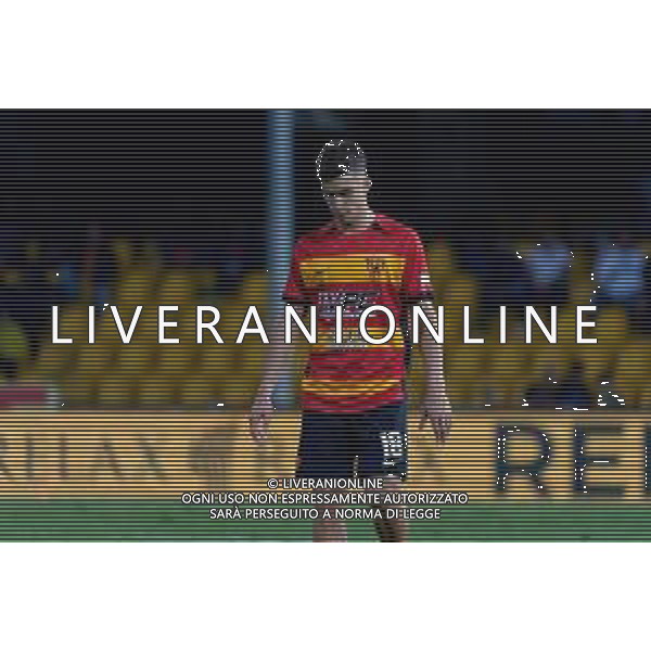 TVEM September 30, 2024 Monopoli, Italy - Benevento vs Juventus Next Gen - Italian soccer serie C 2024/25 - Ciro Vigorito Stadium. In the pic: Pier Luigi Simonetti of Benevento foto emmanuele mastrodonato-ag aldo liverani sas