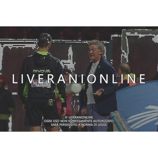 TVEM September 30, 2024 Monopoli, Italy - Benevento vs Juventus Next Gen - Italian soccer serie C 2024/25 - Ciro Vigorito Stadium. In the pic: coach Gaetano Auteri of Benevento foto emmanuele mastrodonato-ag aldo liverani sas