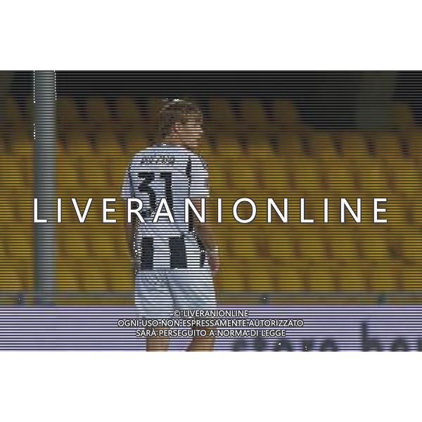 TVEM September 30, 2024 Monopoli, Italy - Benevento vs Juventus Next Gen - Italian soccer serie C 2024/25 - Ciro Vigorito Stadium. In the pic: David Puczka of Juventus Next Gen foto emmanuele mastrodonato-ag aldo liverani sas