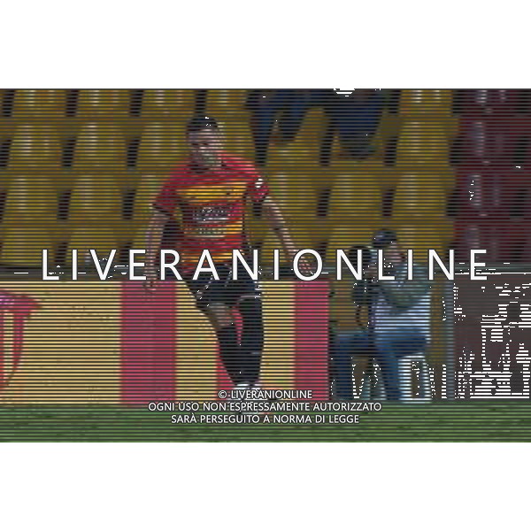 TVEM September 30, 2024 Monopoli, Italy - Benevento vs Juventus Next Gen - Italian soccer serie C 2024/25 - Ciro Vigorito Stadium. In the pic: Alin Tosca of Benevento foto emmanuele mastrodonato-ag aldo liverani sas