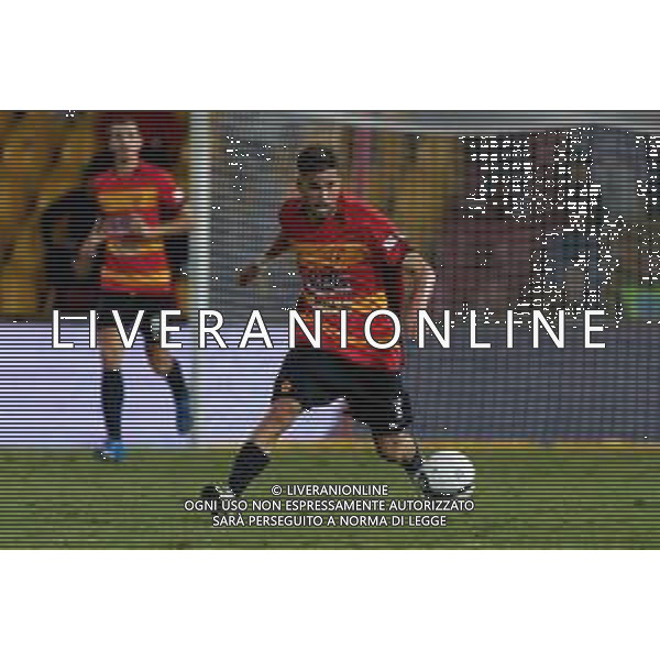 TVEM September 30, 2024 Monopoli, Italy - Benevento vs Juventus Next Gen - Italian soccer serie C 2024/25 - Ciro Vigorito Stadium. In the pic: Ernesto Starita of Benevento foto emmanuele mastrodonato-ag aldo liverani sas