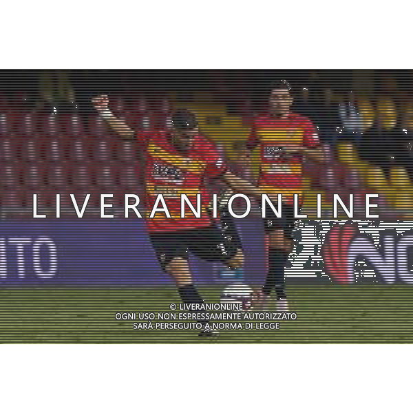 TVEM September 30, 2024 Monopoli, Italy - Benevento vs Juventus Next Gen - Italian soccer serie C 2024/25 - Ciro Vigorito Stadium. In the pic: Ernesto Starita of Benevento foto emmanuele mastrodonato-ag aldo liverani sas