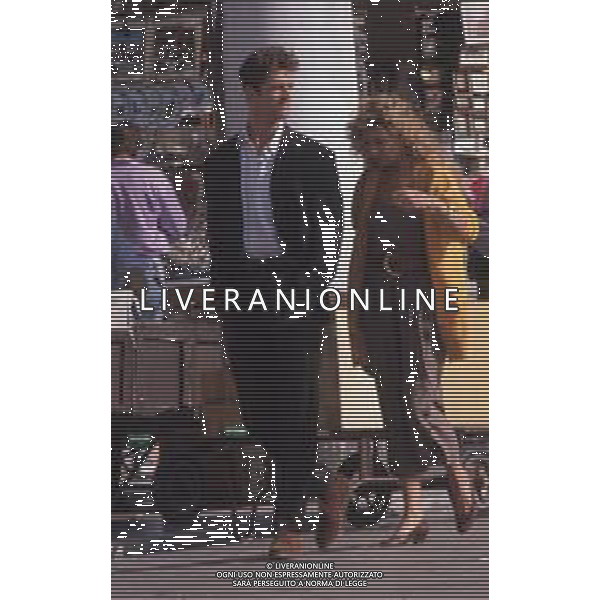 DIAP-RETROSPETTIVA RUPER EVERETT ATTORE NELLA FOTO RUPERT EVERETT E NATASHA RICHARDSON A VENEZIA AG DIM STUDIO-AG ALDO LIVERANI SAS