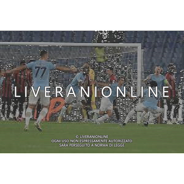 Lazio vs Nizza - Europa League - 2 giornata Stadio Olimpico - Roma 03-10-2024 nella foto Esultanza Lazio primo gol ©Federico Gaetano/AG ALDO LIVERANI SAS