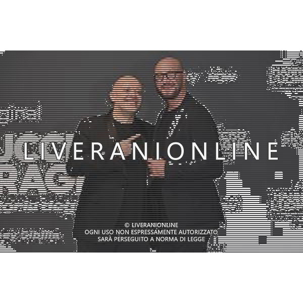 TVRG Photocall Hanno Ucciso Uomo Ragno nella foto Max Pezzali SX e Walter Zenga DX Milano 03-10-2024 Photocall in occasione della presentazione della serie TV Hanno Ucciso l\'Uomo Ragno foto Roberto Garavaglia/Agenzia Aldo Liverani sas
