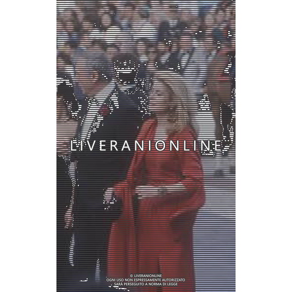 DIAP-RETROSPETTIVA CATHERINE DENEUVE ATTRICE NELLA FOTO CATHERINE DENEUVE A CANNES NELL\'ANNO 1987 PH DAVIDE MANDRINI-AG ALDO LIVERANI SAS
