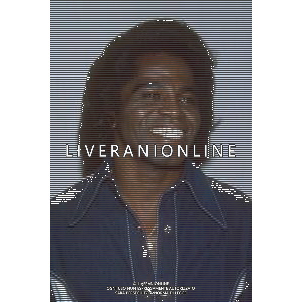 DIAP-RETROSPETTIVA JAMES BROWN CANTANTE NELLA FOTO JAMES BROWN AG ALDO LIVERANI SAS