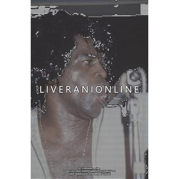 DIAP-RETROSPETTIVA JAMES BROWN CANTANTE NELLA FOTO JAMES BROWN AG ALDO LIVERANI SAS