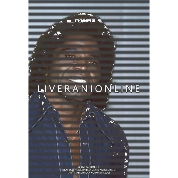 DIAP-RETROSPETTIVA JAMES BROWN CANTANTE NELLA FOTO JAMES BROWN AG ALDO LIVERANI SAS