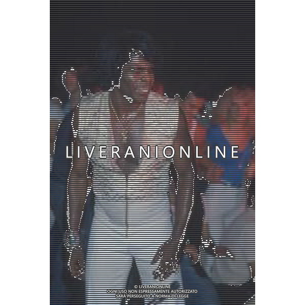 DIAP-RETROSPETTIVA JAMES BROWN CANTANTE NELLA FOTO JAMES BROWN AG ALDO LIVERANI SAS