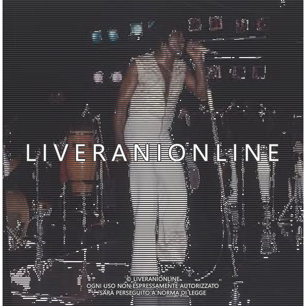 DIAP-RETROSPETTIVA JAMES BROWN CANTANTE NELLA FOTO JAMES BROWN AG ALDO LIVERANI SAS