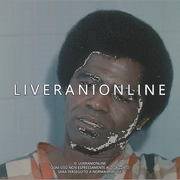 DIAP-RETROSPETTIVA JAMES BROWN CANTANTE NELLA FOTO JAMES BROWN AG ALDO LIVERANI SAS